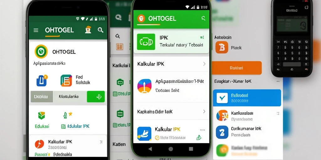 Antarmuka OHTOGEL menampilkan perhitungan IPK yang sederhana dan cepat.