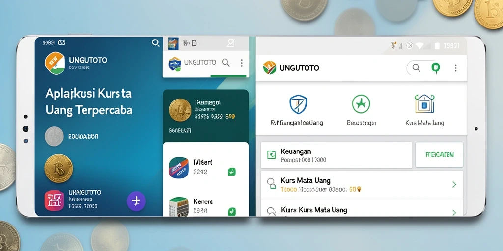 Tampilan antarmuka UNGUTOTO yang informatif dan mudah dinavigasi.