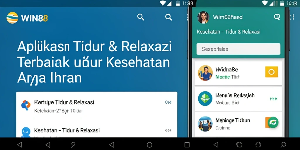 Tampilan antarmuka aplikasi WIN88 yang menenangkan dan mudah digunakan.