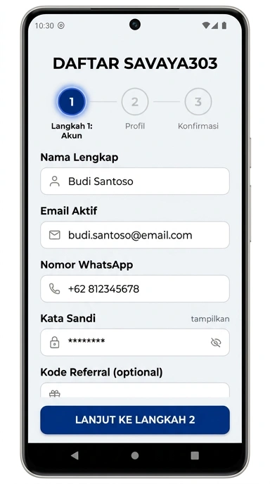 Buat Akun Baru di savaya303 dengan Mudah